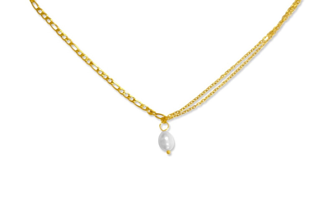 Chloe Pearl Pendant Chain